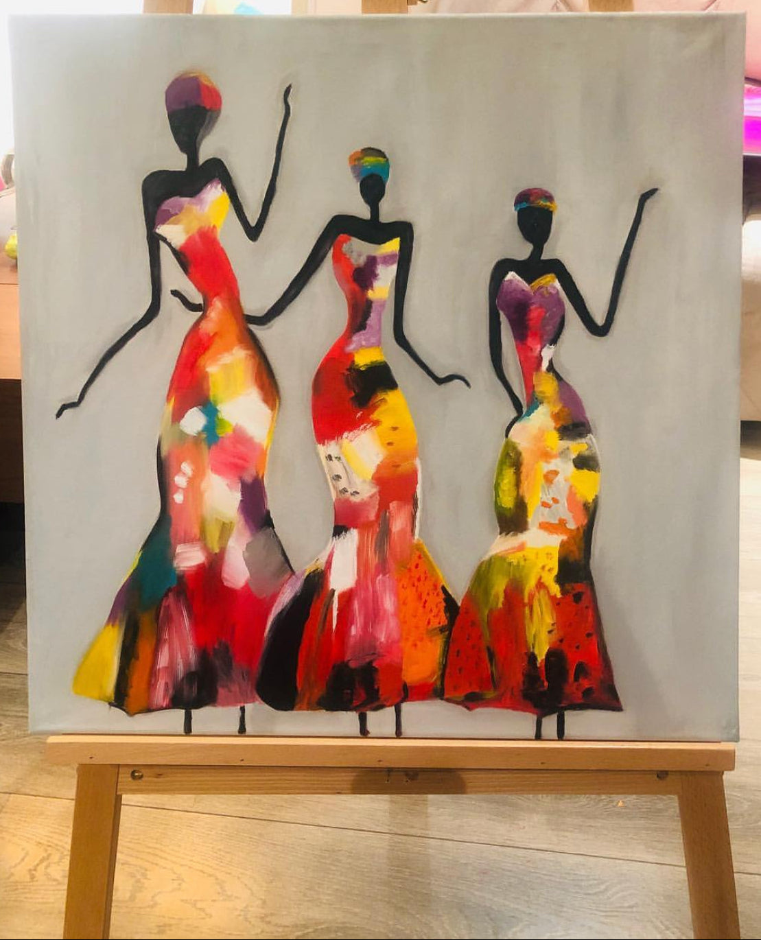 Las Tres Ninas Africanas