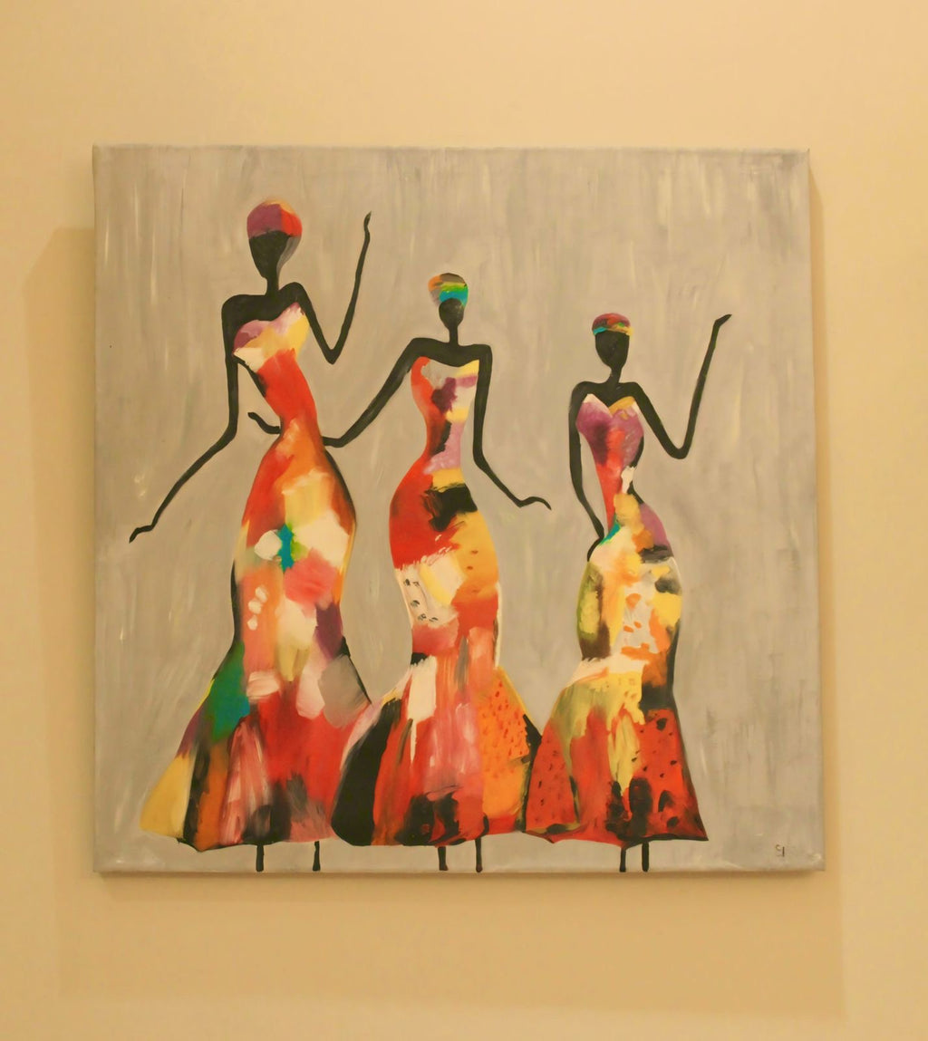 Las Tres Ninas Africanas